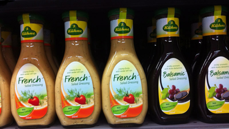 韩国沙拉酱玻璃瓶橄榄油塑料瓶、大米塑料编织袋外包装设计与保健品纸盒印刷前设计