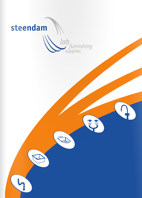 蓝橙色调的家装卫浴企业产品样本设计2014年07月30日