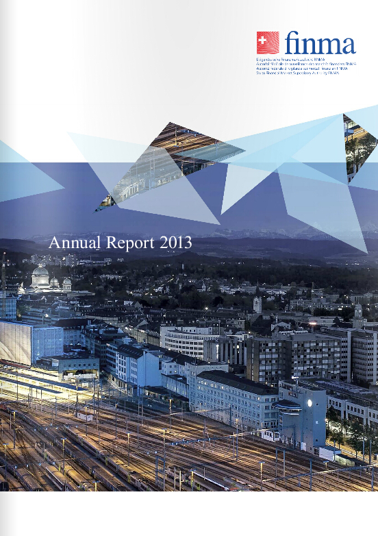 金融市场监管局2013年年度报告样本设计2014年07月09日