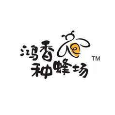 鸿香种峰场洋槐成熟蜂蜜标签设计