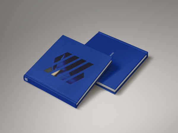 国外冶炼、核电厂相关蓝色系宣传册设计
