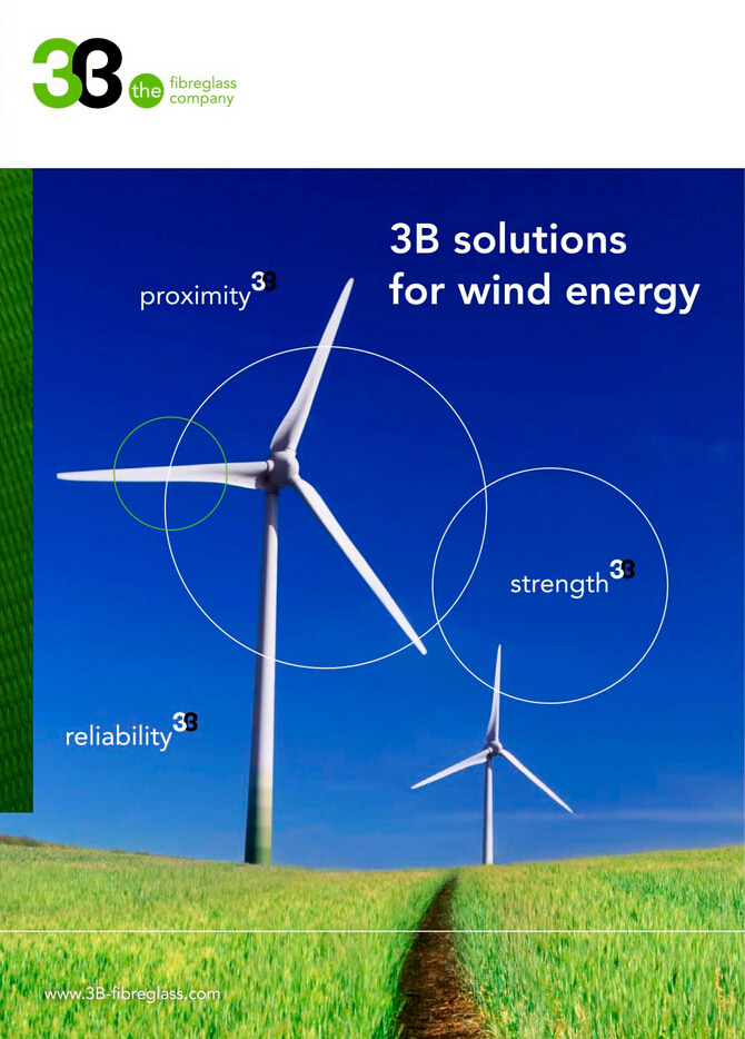 3B化工能源公司风能项目宣传册设计