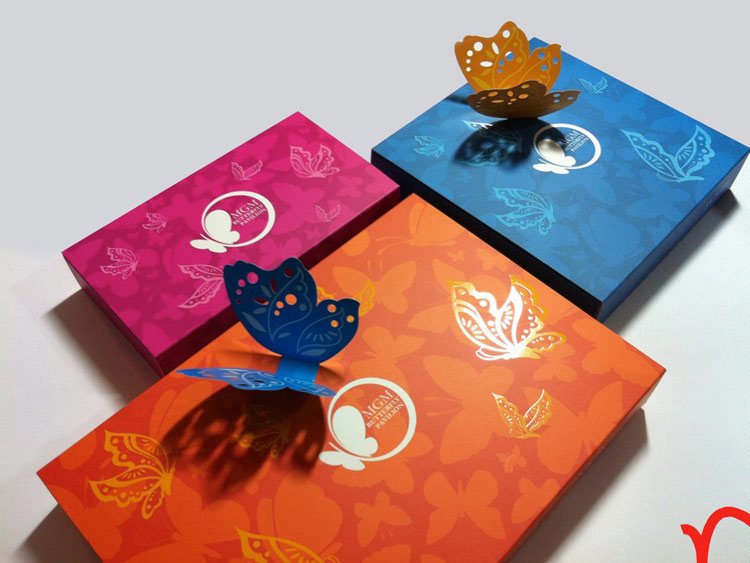 月到中秋分外圆-新古典与时尚相结合的中、西式月饼盒包装设计