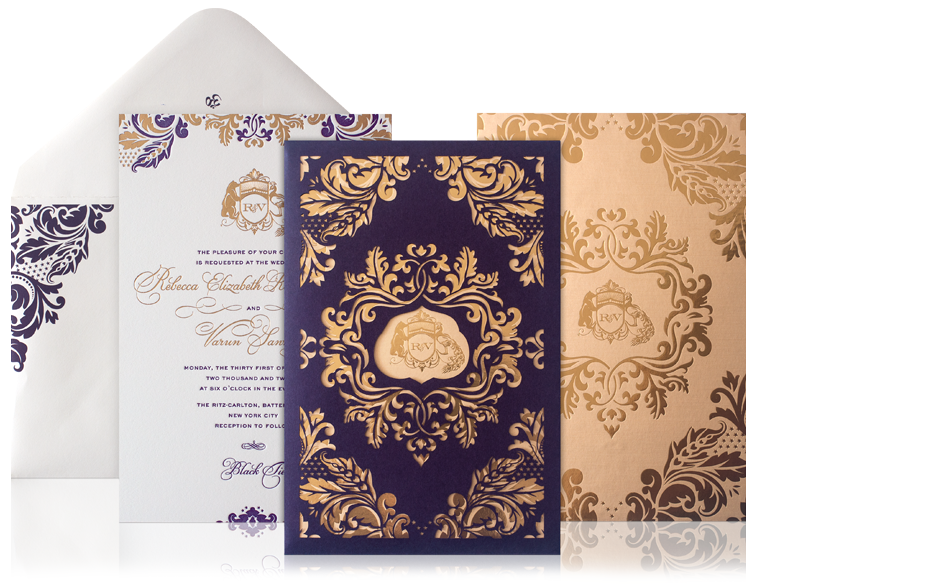 激光切割婚礼请柬、生日贺卡、新年贺卡、邀请函卡片设计