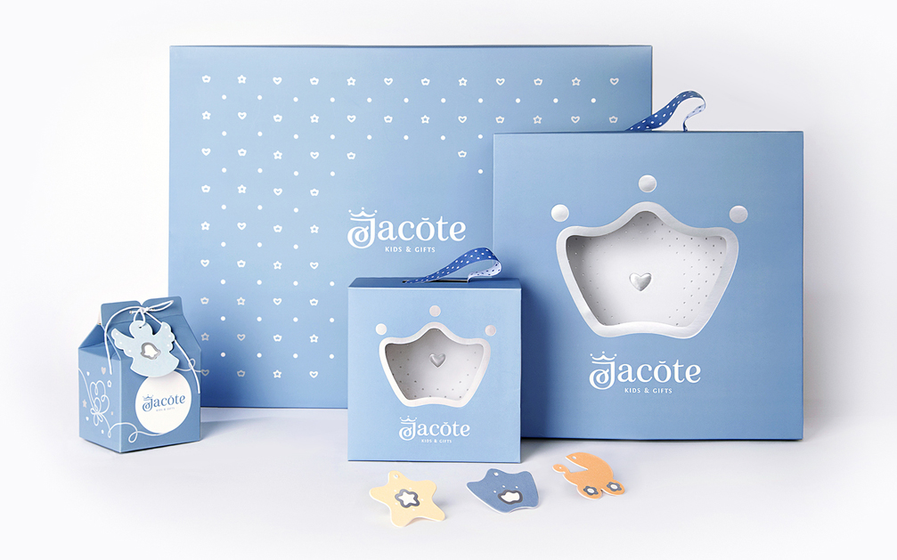 Jacote Kids & Gifts童装品牌推广、形象VI设计
