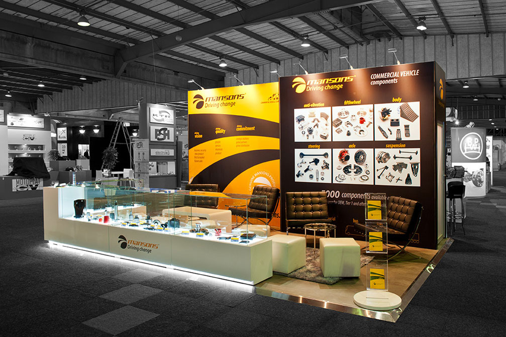 2015年国际汽车零部件展览会Mansons 参展商展台设计
