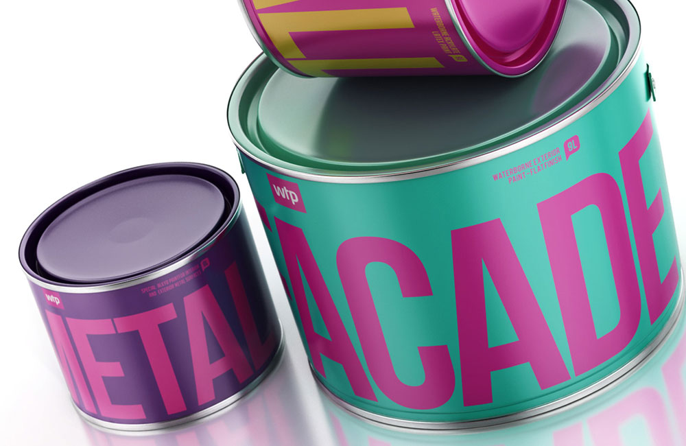 WTP油漆生产厂家品牌形象设计-油漆、乳胶漆产品VI设计