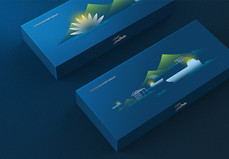 宁波舟山港全新品牌形象设计,标志更新设计-上海虔城设计公司专注为品牌提供老品牌改造设计