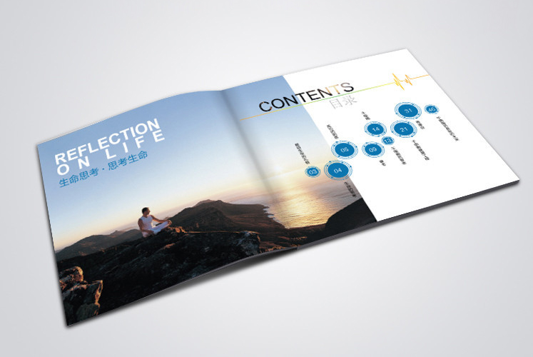 山东生物科技公司宣传册样本设计